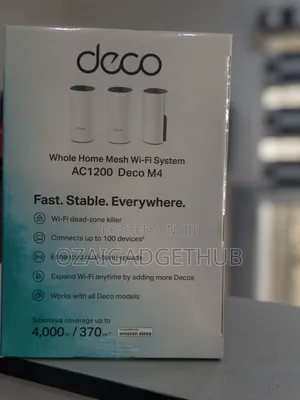 TP-Link Deco M4 Ac1200 Whole Home Mesh Wi-Fi System