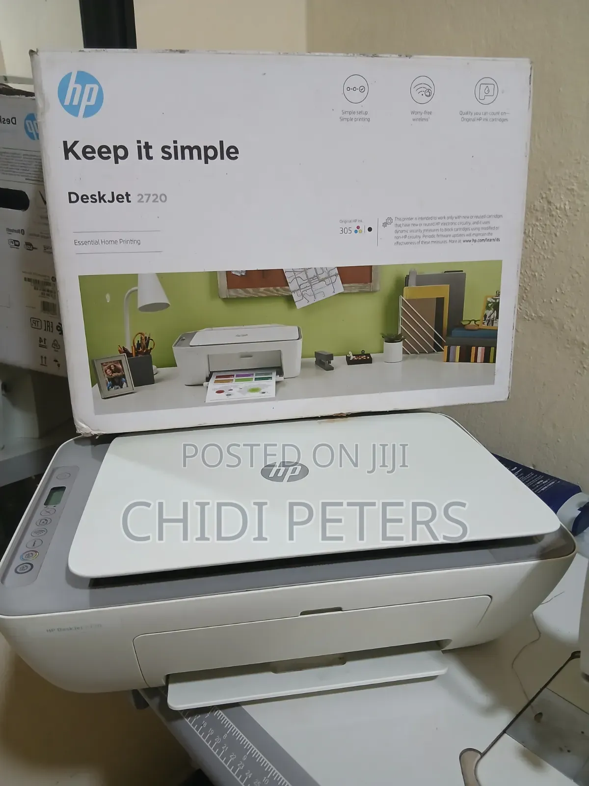 HP Deskjet 2720 Printer and Scanner