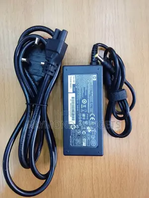 HP 65W 19.5V 3.33A Small Tip Laptop Power Adapter + Power Cable