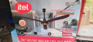 Itel 56in AC Dc Ceiling Fan. 20watt