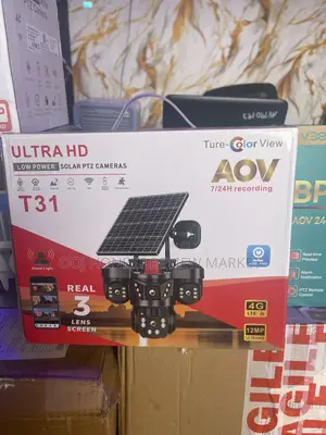 3 Lense Solar CCTV