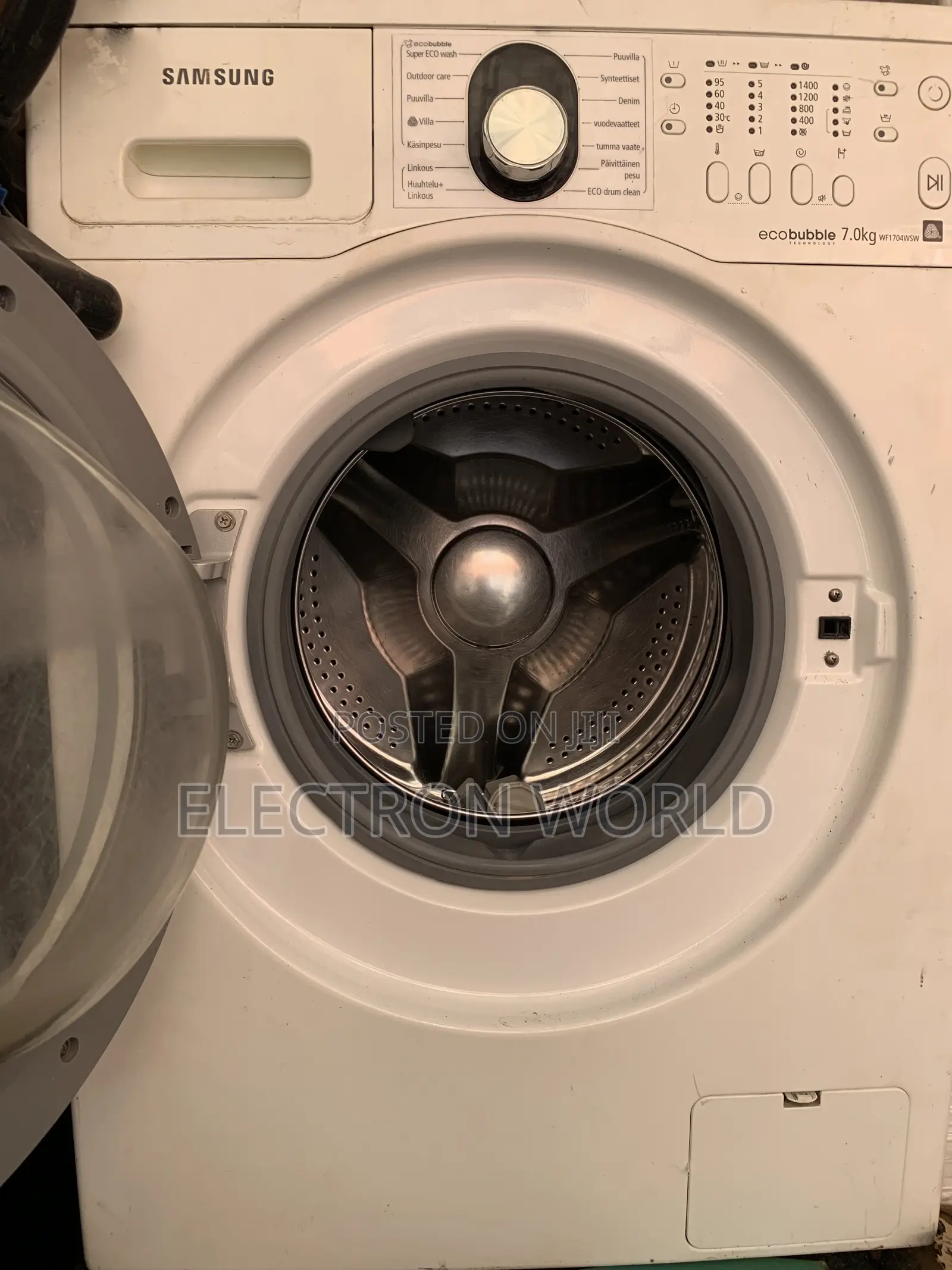 Samsung Ecobubble Automatic Washing Machine.