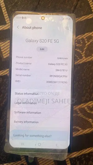 Samsung Galaxy S20 128 GB Blue