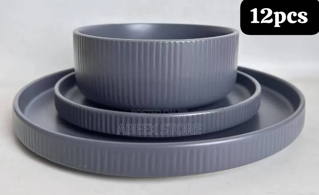 3 Sets Ceramic Dishing Plate (12pcs)