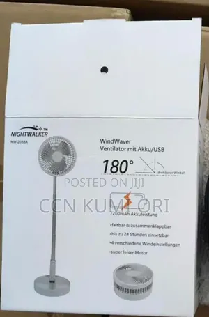 Nightwalker Nw2058A . Adjustable Fan