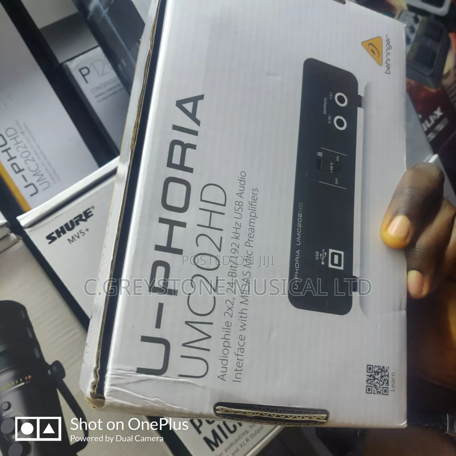 BEHRINGER Umc202hD Audio Interface