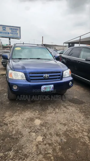 Toyota Highlander V6 4x4 2006 Blue
