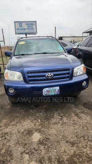 Toyota Highlander V6 4x4 2006 Blue