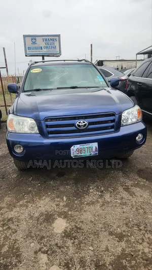 Toyota Highlander V6 4x4 2006 Blue