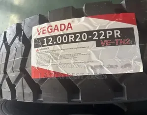 Brand New Vegada 12.00R20 Heavy-Duty Truck Tyre (22PR) – Extra Load