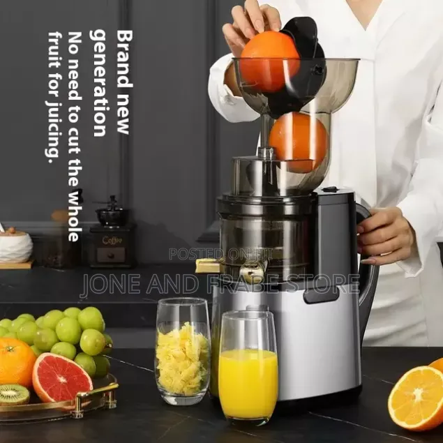 Large Diameter Fruit and Vegetable Slow Juicer