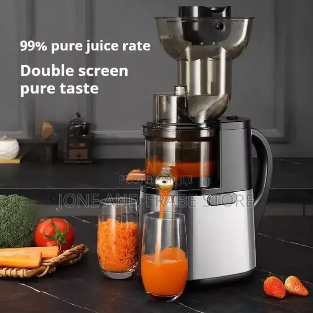 Large Diameter Fruit and Vegetable Slow Juicer