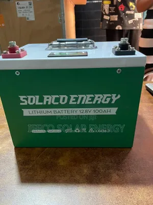Solaco Energy Lithium Ion Battery 1.3kwh 12V 100ah