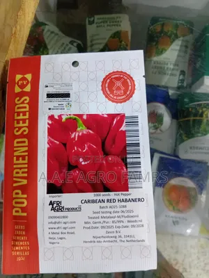 Caribbean Red Habanero Seeds