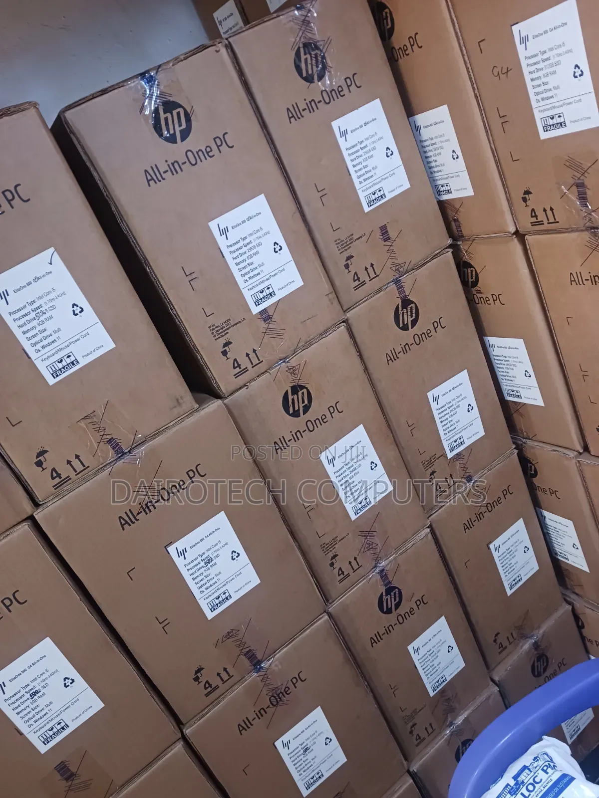 New Desktop Computer HP EliteOne 800 8GB Intel Core i5 SSD 512GB
