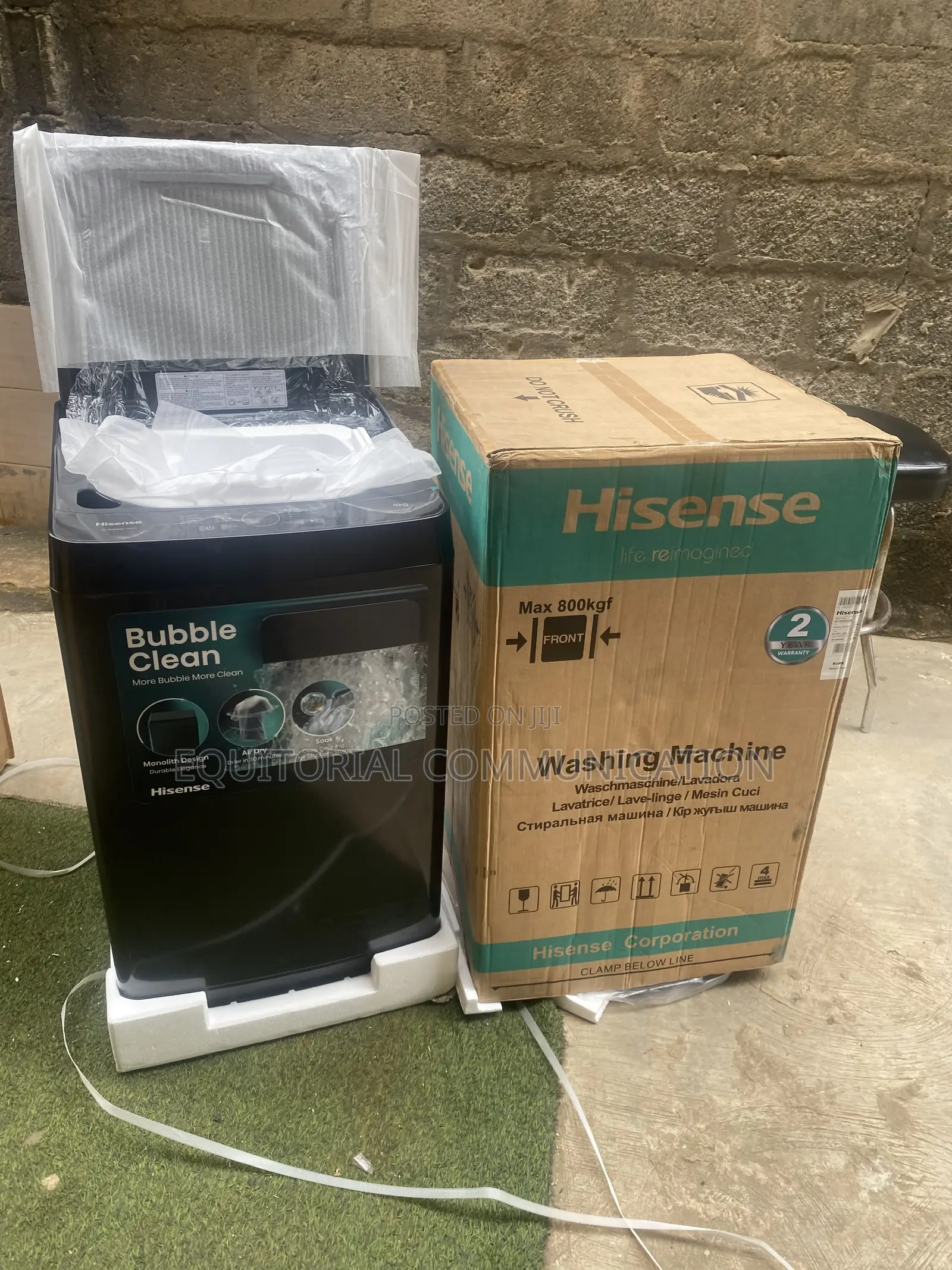 HIsense WT3K9022B Top Load Washer 9KG Capacity
