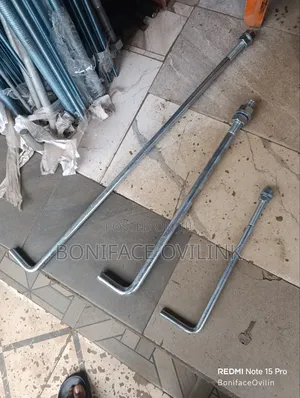 Galvanized L-Type Foundation Bolt/90-Degree Anchor Bolt M20×450mmL