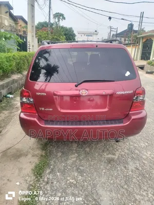 Toyota Highlander 2004 Red