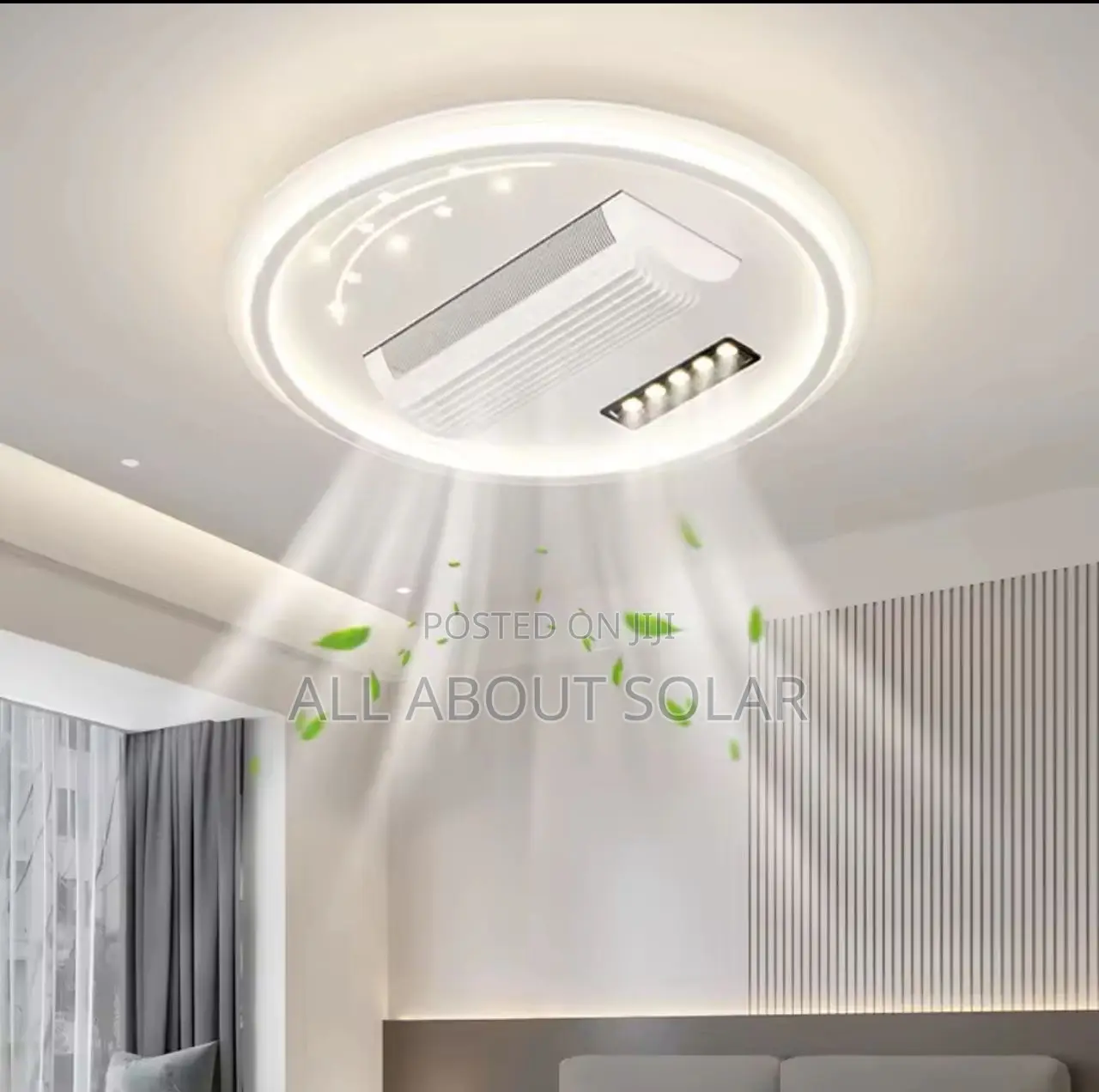Bladeless Fan Light With Remote