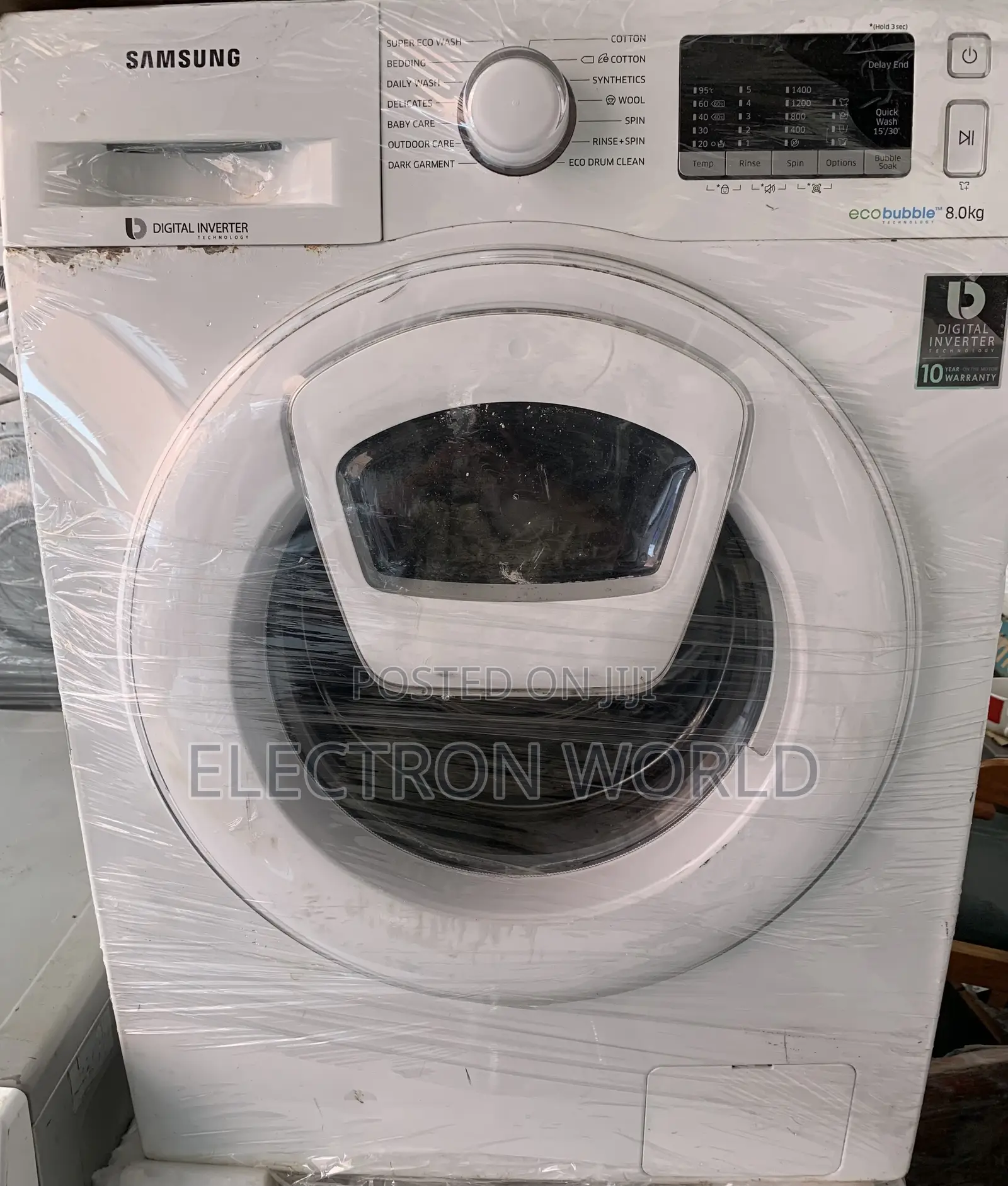 Automatic Washing Machine With Digital Inverter Technology