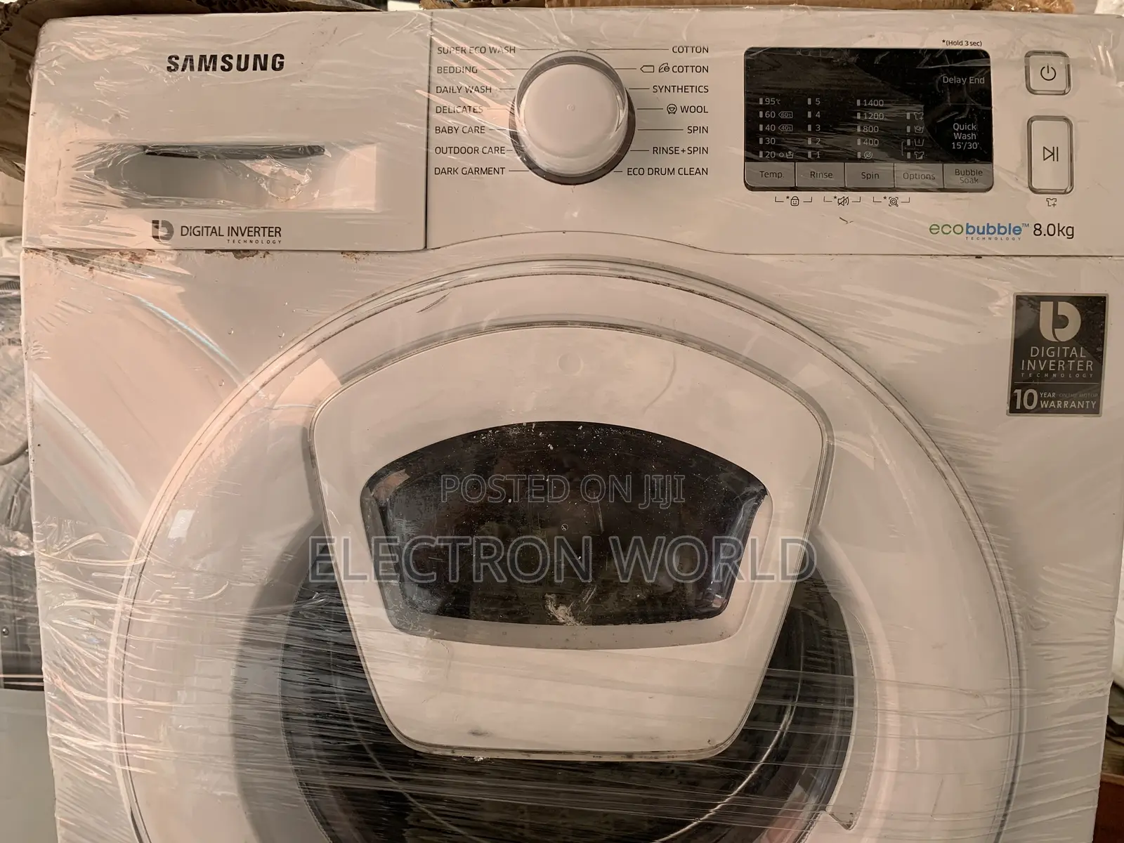 Automatic Washing Machine With Digital Inverter Technology