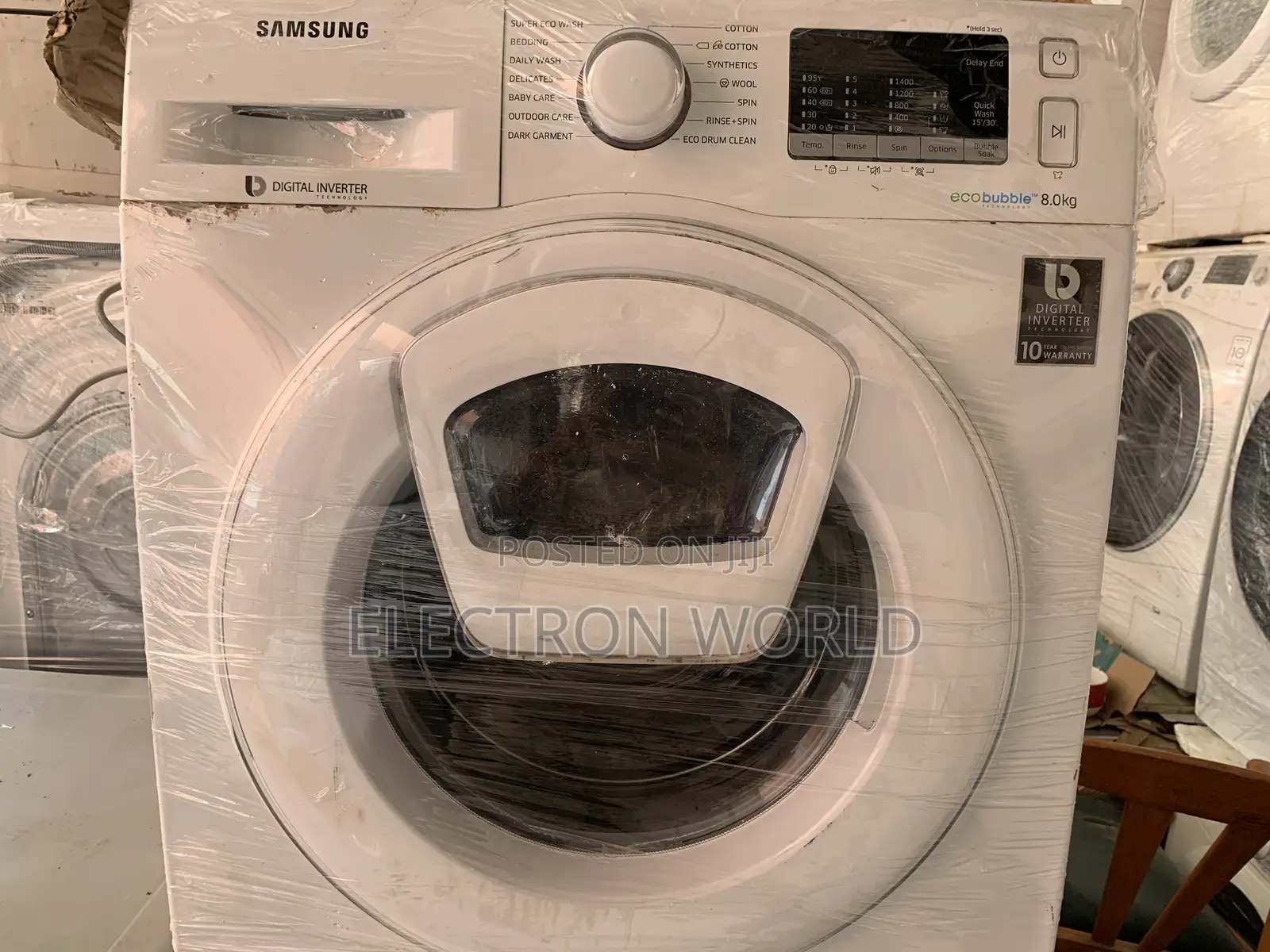 Automatic Washing Machine With Digital Inverter Technology