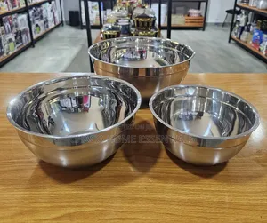 3-Piece Stainless Steel Mixing Bowl Set