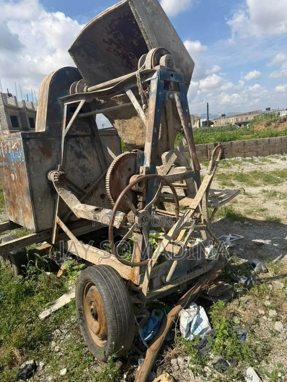 Upper Layer Concrete Mixer