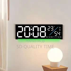 Led Digital Wall Clock (13 Inches)