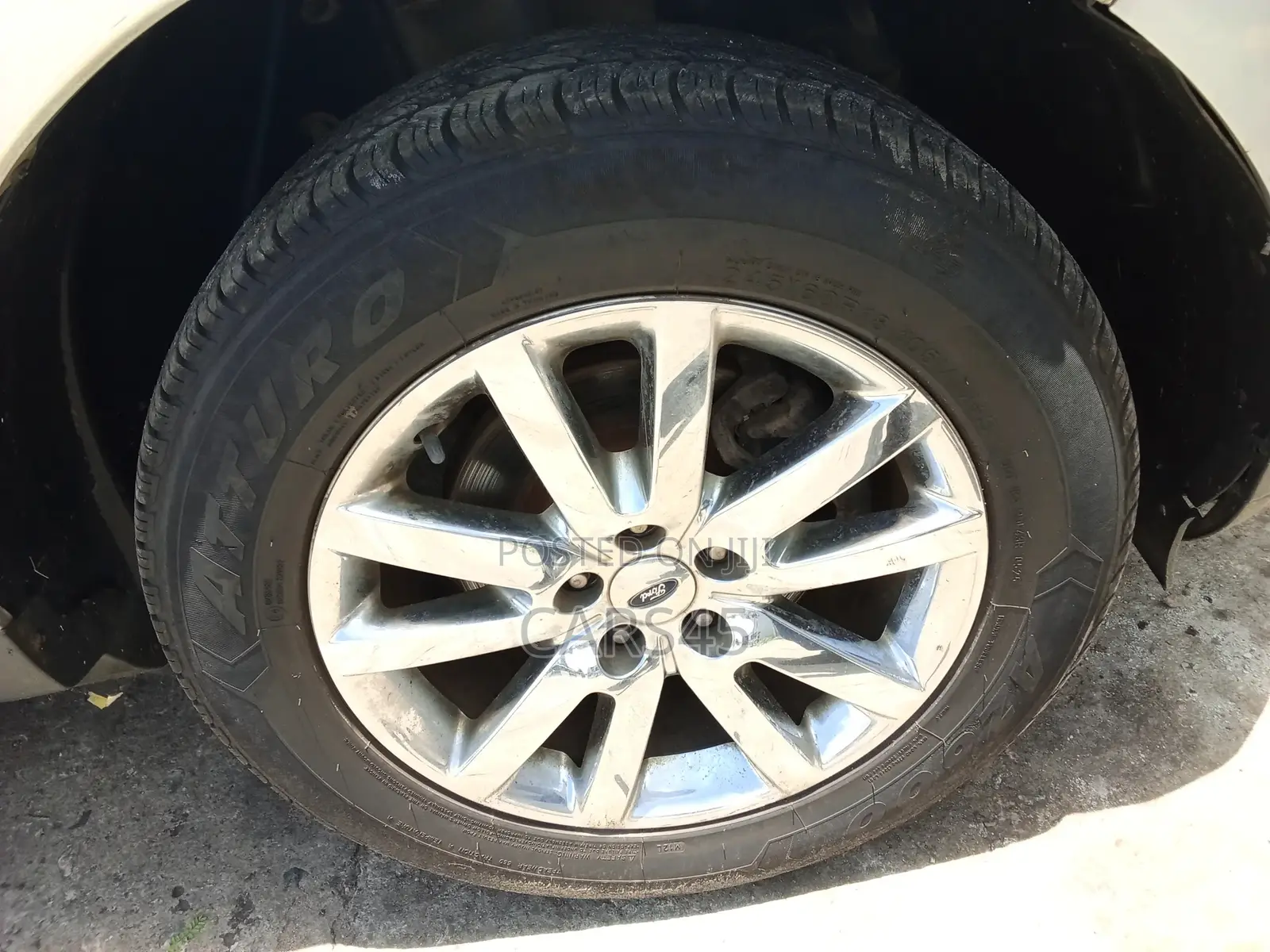 Ford Edge 2013 Silver