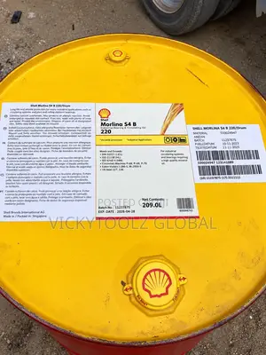 Shell Morlina S4 B 220 Bearing and Circulating Oil 209Liters