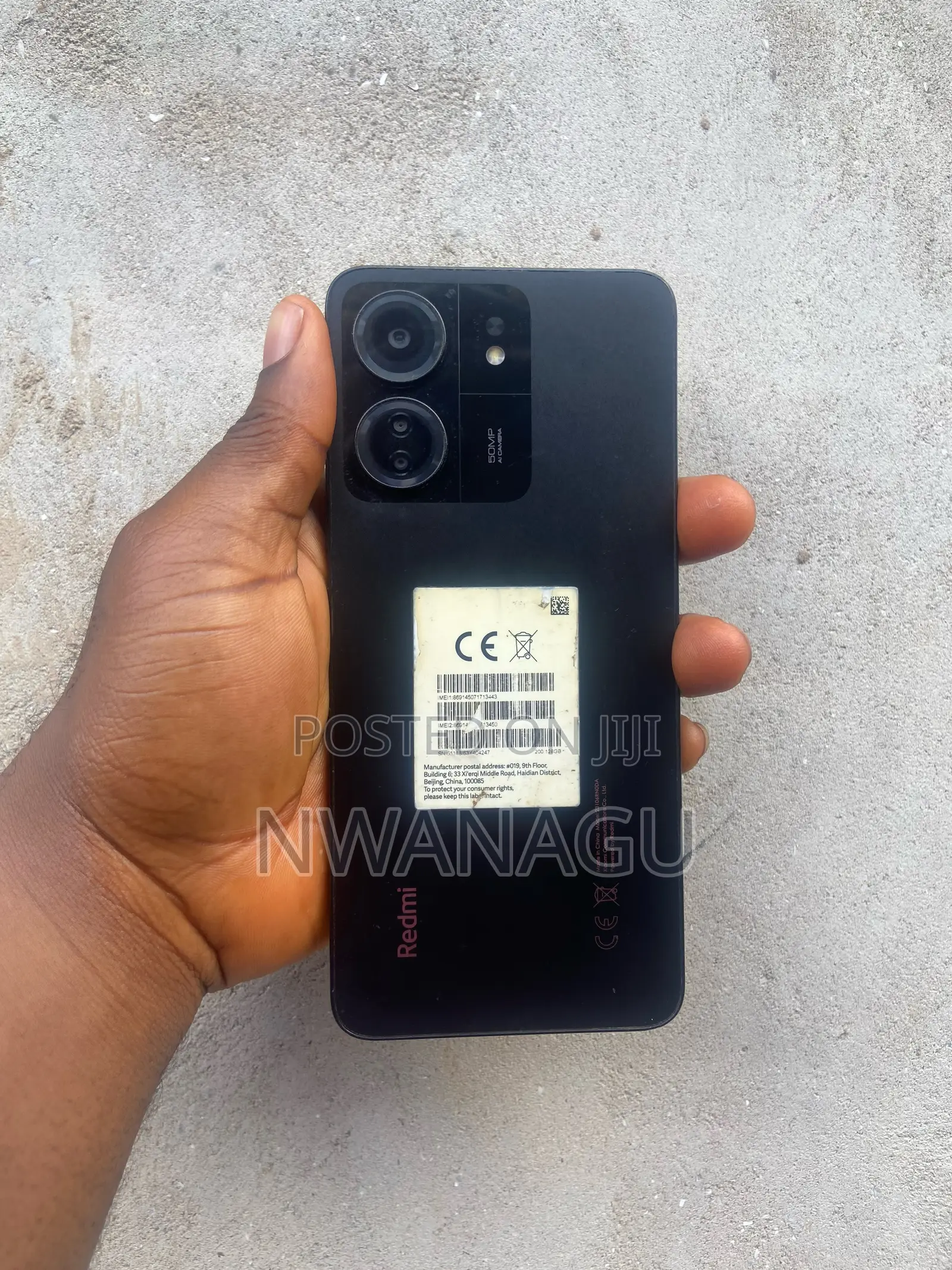 Xiaomi Redmi 13C 128 GB Black