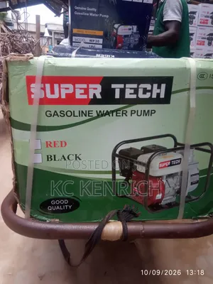 Super Tech Gasoline Water Pump W20