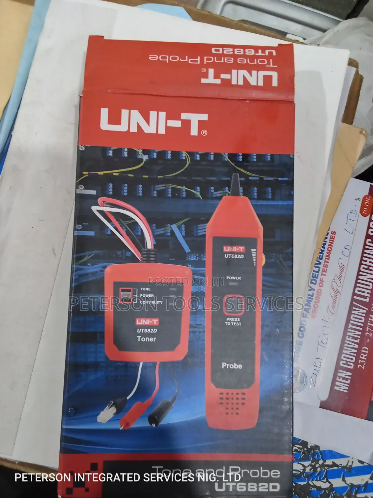 UNI-T UT682D Wire Tracker ,Tone and Probe Kit