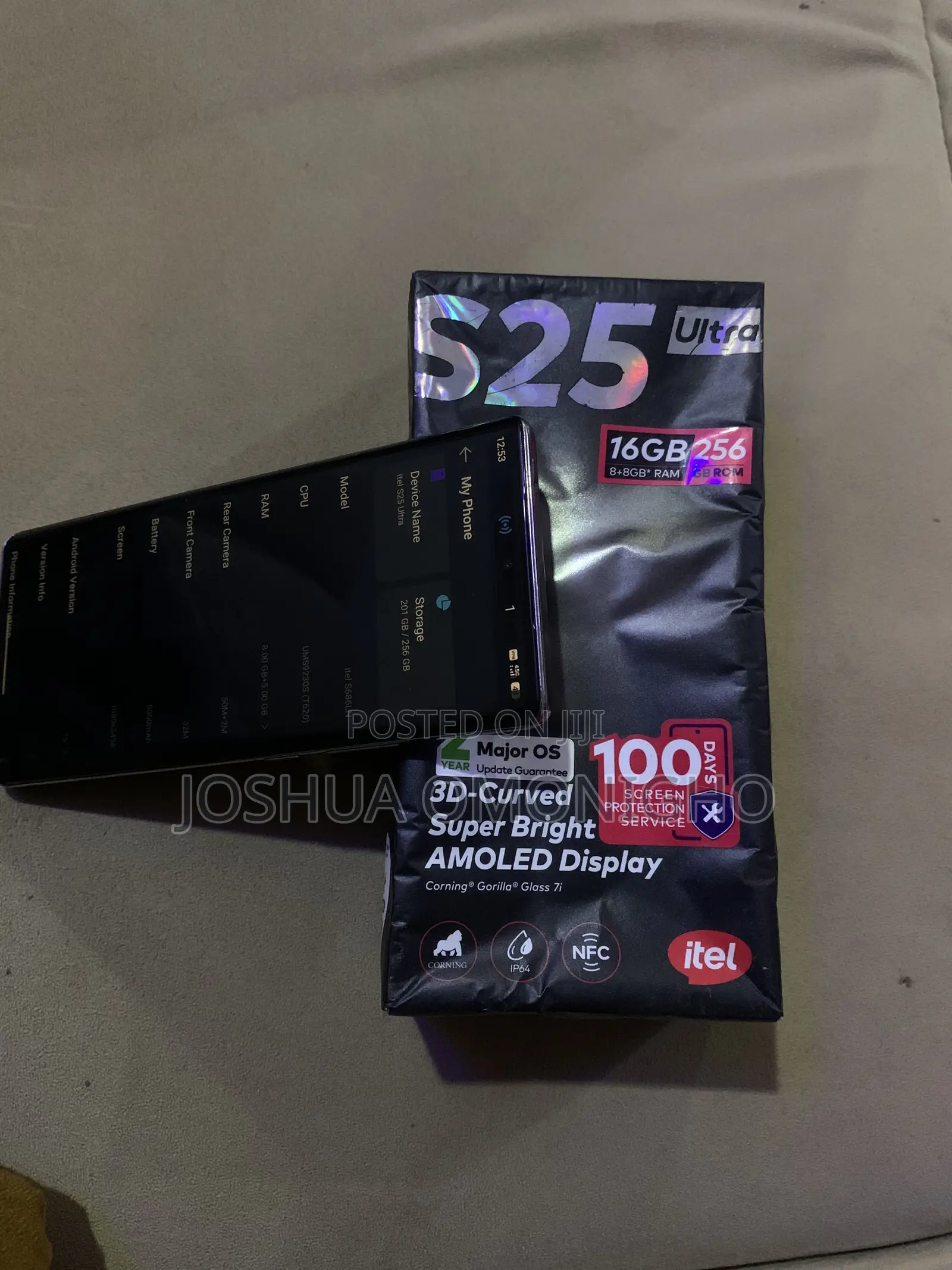 Itel S25 Ultra 256 GB Gray