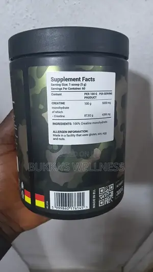 ARMY7 Pure Creatine 300g – 5,000mg | Unflavoured Creatine Powder