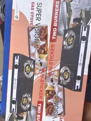 Super Vision 2 Burner Table Top Gas Stainless