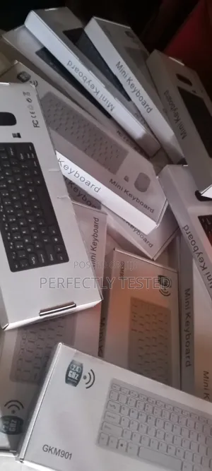 Wireless Keyboard With Wireless Mouse