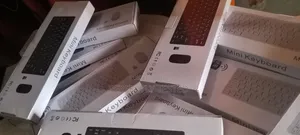 Wireless Keyboard With Wireless Mouse