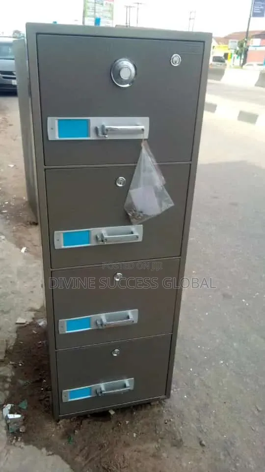 Gubabi 4 Drawer Fireproof Cabinet