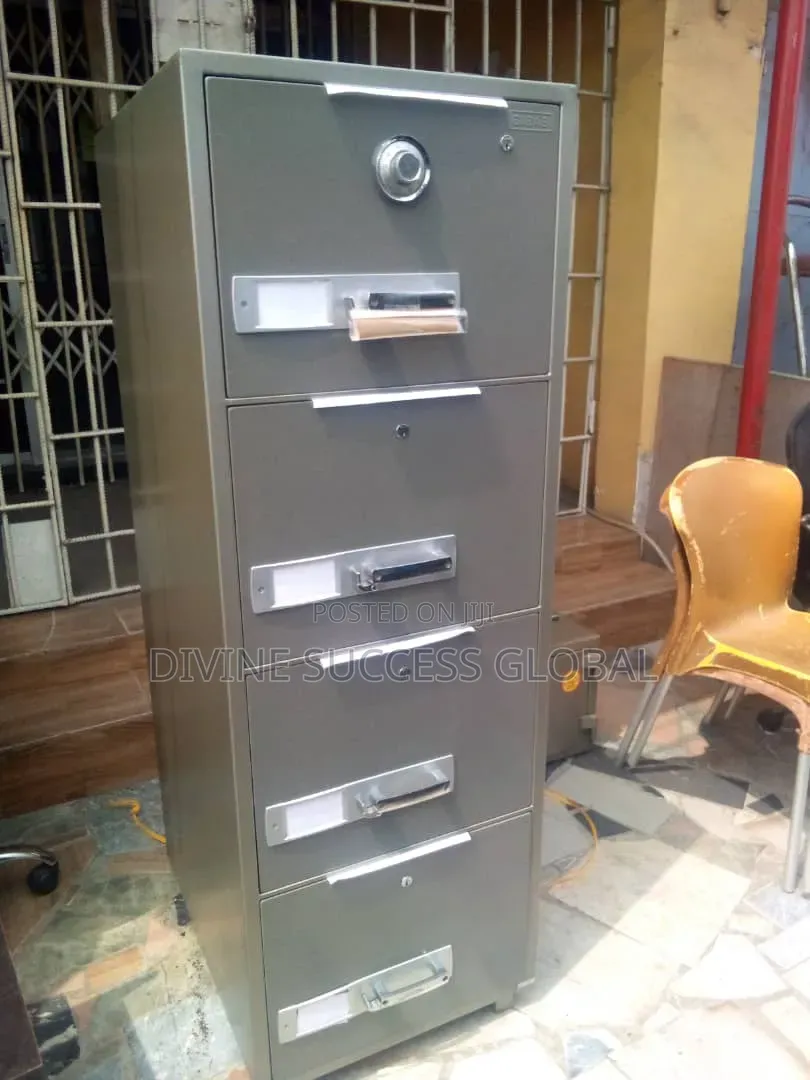 Gubabi 4 Drawer Fireproof Cabinet