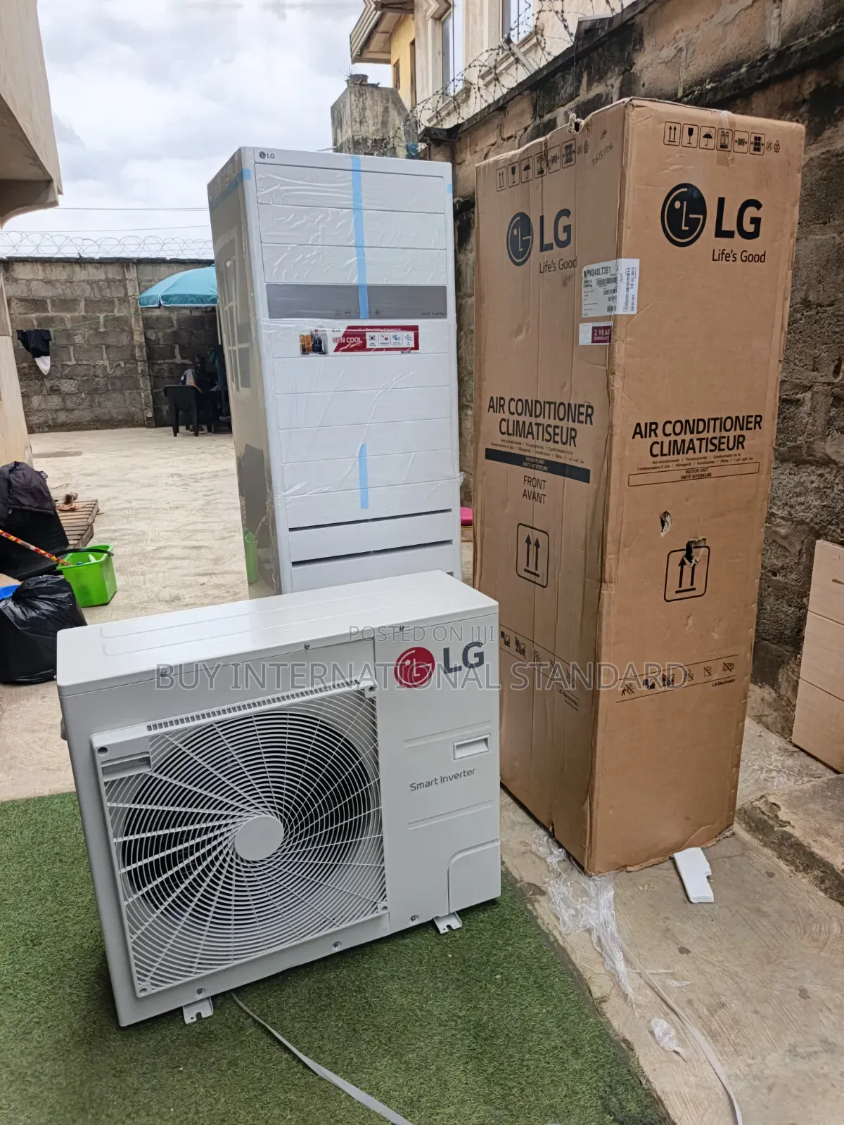 LG 5HP Inverter Floor Standing AC System