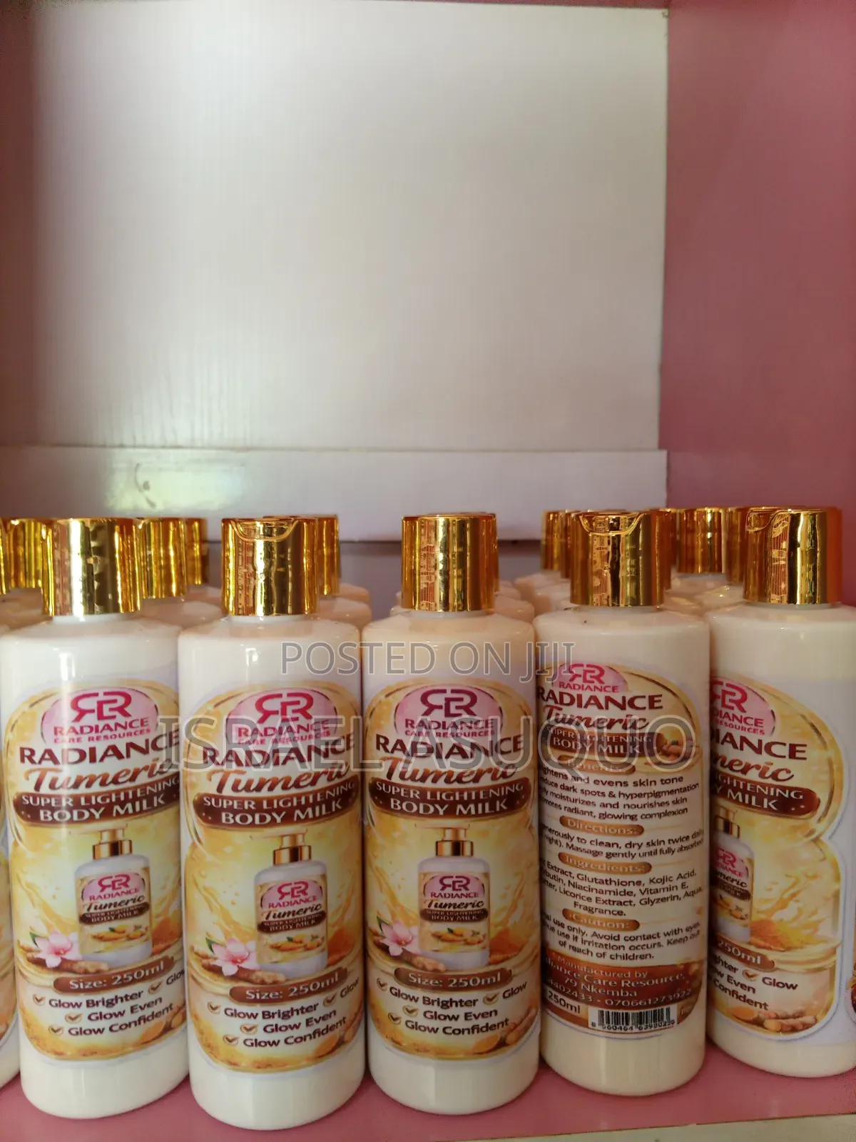 Tumeric Lightening Body Milk