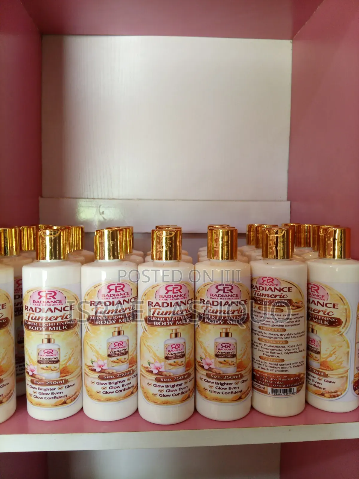 Tumeric Lightening Body Milk