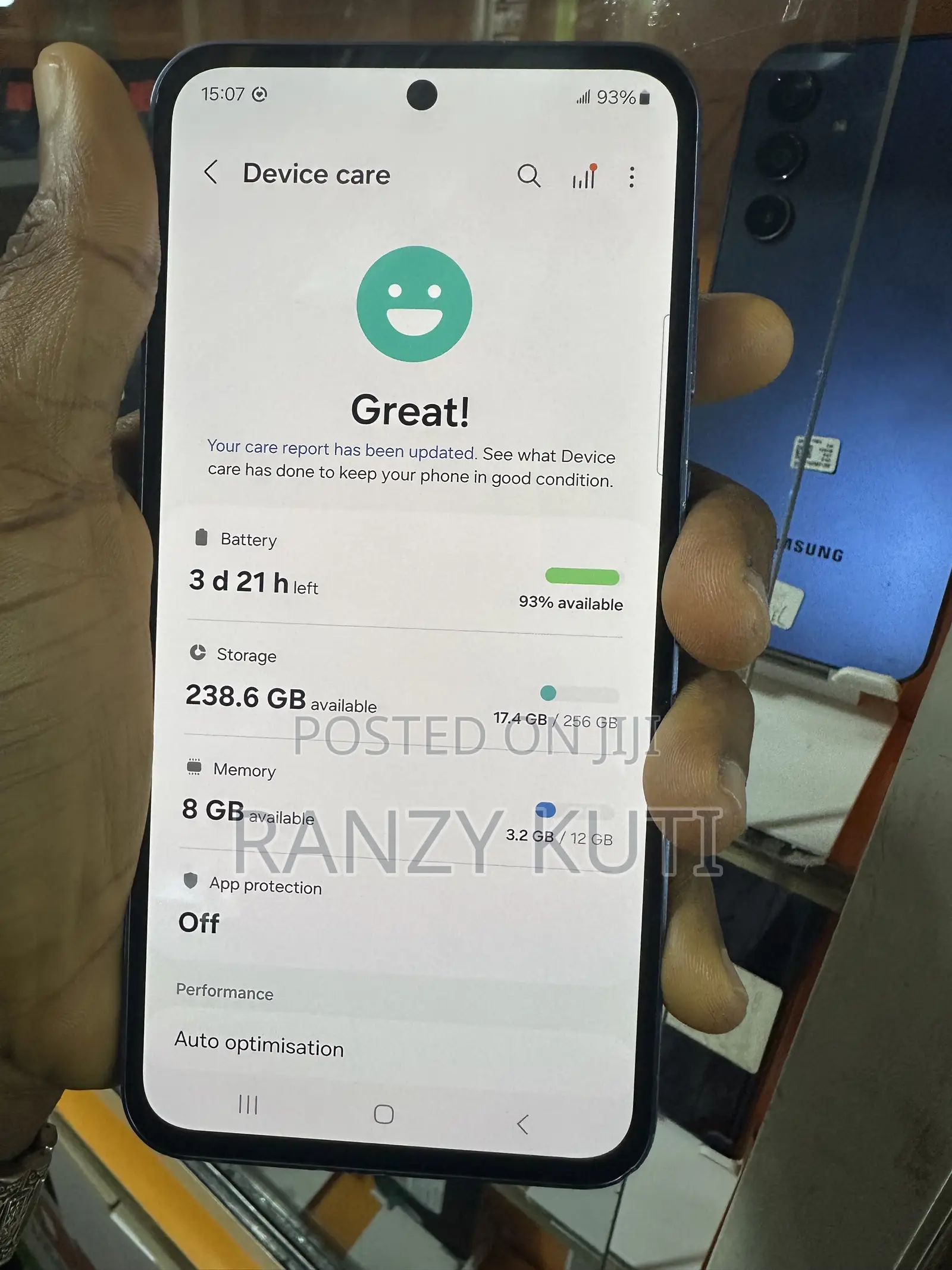 Samsung Galaxy A55 256 GB Blue