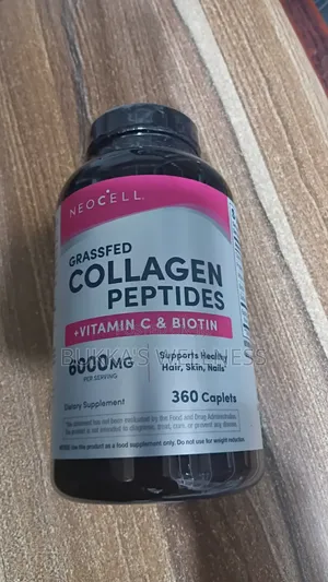 Neocell Grass-Fed Collagen Peptides 6000mg + Vitamin C Biotin.