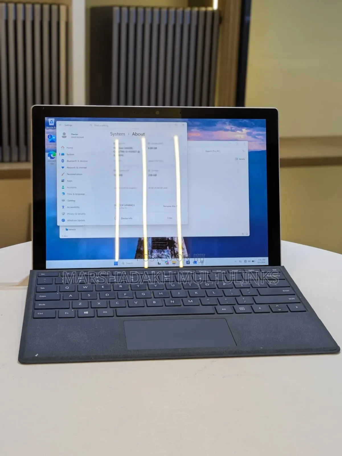 Laptop Microsoft Surface Pro 7+ 8GB Intel Core i5 SSD 256GB