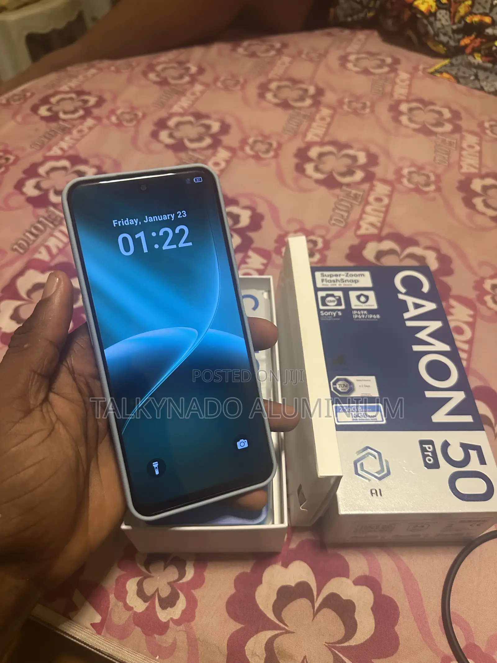 Tecno Camon 50 Pro 256 GB Silver
