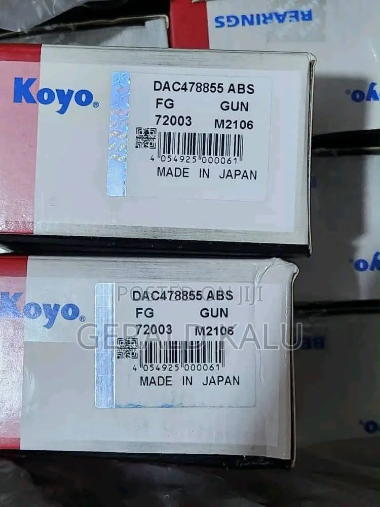 Original Bearings All Numbers