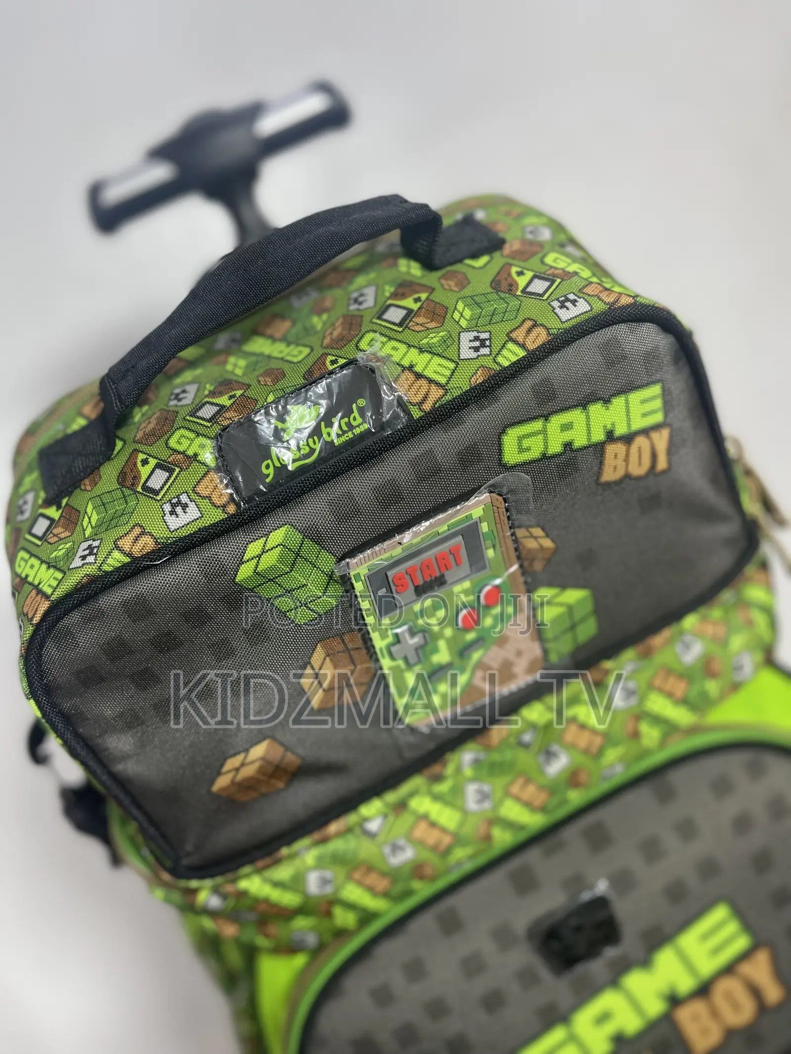 Game Boy Kids Trolley School Bag